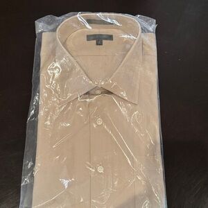 Nordstrom Men’s 100% Egyptian Cotton Light Tan Dress Shirt